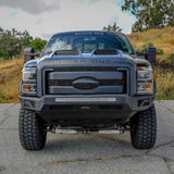 Westin 2011-2016 Ford F-250/350/450/550 Super Duty Pro-Mod Front Bumper - Textured Black - 58-41205