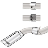 Banks Power 17+ GM Duramax L5P 2500/3500 Monster Exhaust System - SS Single Exhaust w/ Chrome Tip - 48947