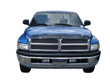 AVS 94-01 Dodge RAM 1500 (Front Mount) High Profile Bugflector II Hood Shield - Smoke - 25211