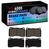 DFC 10-16 Hyundai Genesis Coupe Front 4000 Hybridynamic Brake Pads - 4000-1743-00