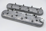 Granatelli 96-22 GM LS Standard Valve Cover w/Angled Coil Mount - Cast Finish (Pair) - 640365