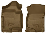 Husky Liners 07-14 Cadillac Escalade ESV/EXT Weatherbeater Tan Front Floor Liners - 18203