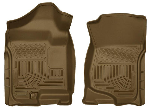 Husky Liners 07-14 Cadillac Escalade ESV/EXT Weatherbeater Tan Front Floor Liners - 18203