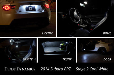 Diode Dynamics Subaru BRZ Interior Kit Stage 1 - Blue - DD0256