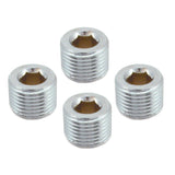 Spectre Pipe Plug 1/2in. NPT - 4 Pack - 6068