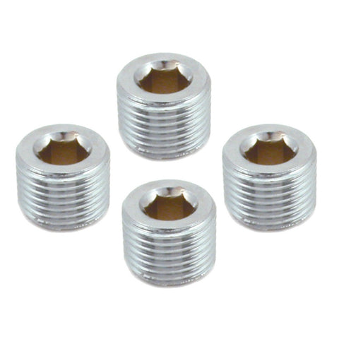 Spectre Pipe Plug 1/2in. NPT - 4 Pack - 6068