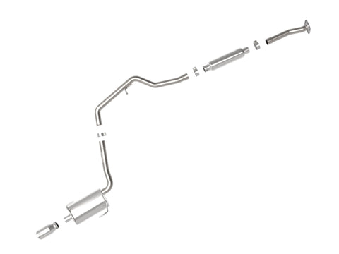 aFe POWER Takeda 12-16 Subaru Impreza 2.0L 2.5in 304SS CB Exhaust w/ Polished Tips - 49-36052-P