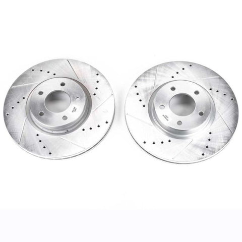 Power Stop 07-13 Mazda 3 Front Evolution Drilled & Slotted Rotors - Pair - JBR1315XPR