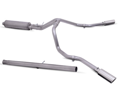 Gibson 19-22 GMC Sierra 1500 Denali 5.3L 3in/2.5in Cat-Back Dual Extreme Exhaust - Stainless - 65693