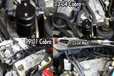 J&L 99-04 Ford Mustang SVT Cobra Driver Side Oil Separator 3.0 - Black Anodized - 3018D-B