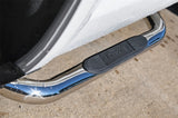 Dee Zee 80-97 Ford F-Series Tubes - 3In Round Stainless Polished - DZ370313