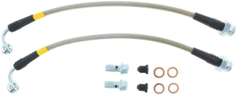 StopTech 07-08 Infiniti G35 Rear Stainless Steel Brake Lines - 950.42502