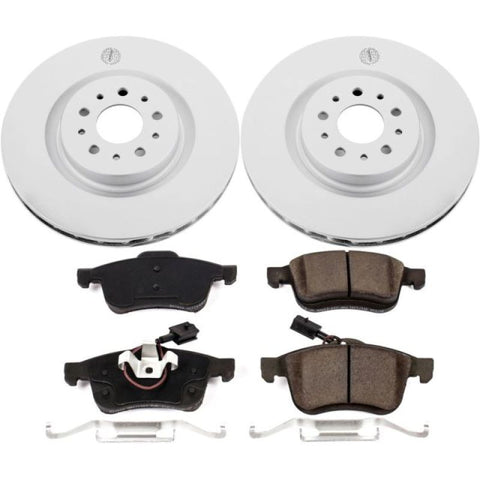 Power Stop 15-18 Ram ProMaster City Front Z17 Evolution Geomet Coated Brake Kit - CRK7302