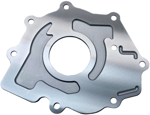 Boundary 05-14 Ford Modular Motor 3V & GT500 V8 Billet Back Plate - MM-BBP-3V