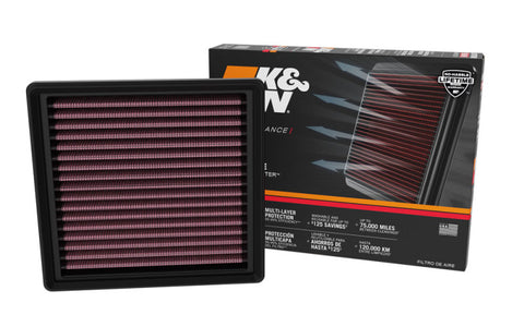 K&N 18-23 Lexus LC500 V8-5.0L Replacement Air Filter - 33-5133