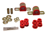 Energy Suspension 84-01 Jeep Cherokee Red Frt 24mm Sway Bar Bushing Set w/End Link Bushings - 2.5104R