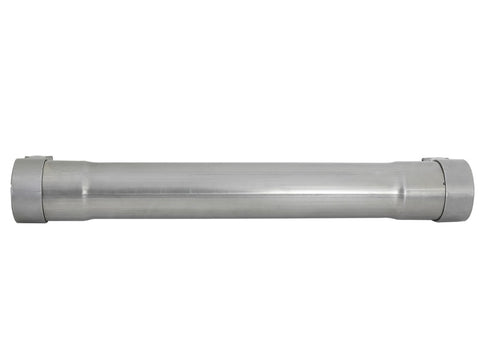 aFe MACH Force-Xp 409 SS Muffler Pipe 2.5in. Inlet/Outlet / 14in. Body / 20in. Length - 49M00035