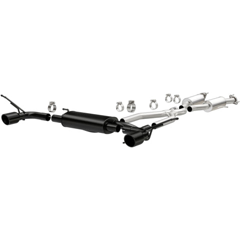 MagnaFlow Cat-Back SS 2.5in Dual Split Rear 4in Black Tip 11-16 Jeep Grand Cherokee 5.7L V8/3.6L V6 - 19216