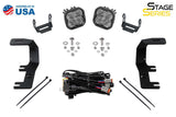 Diode Dynamics 14-19 Silverado/Sierra SS3 LED Ditch Light Kit - Yellow Pro Combo - DD6658