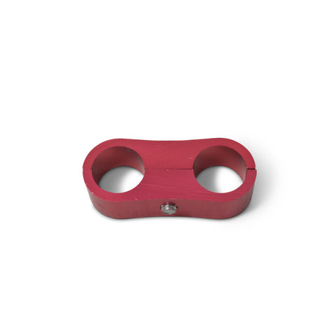 Russell Hose Separator For -12 Braided Hose Red Anodize (2 Pack) - 654330