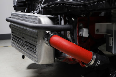 GrimmSpeed 2008-2014 Subaru STI Front Mount Intercooler Kit Raw Core / Red Pipe - 090227