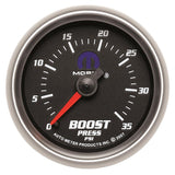 AutoMeter Gauge Boost 2-1/16in. 35PSI Mechanical Black Mopar - 880011