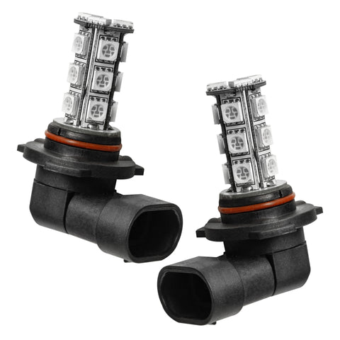 Oracle 9005 18 LED Bulbs (Pair) - Amber - 3603-005