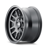 Dirty Life 9310 Canyon 17x9 / 5x127 BP / -12mm Offset / 71.5mm Hub Matte Black Wheel - 9310-7973MB12