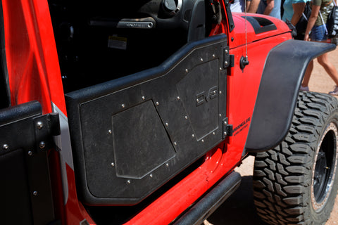 DV8 Offroad 07-18 Jeep Wrangler Jk Rock Doors - RDSTTB-01F