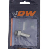 DeatschWerks 6AN ORB Male To 3/8in. Male Triple Barb Fitting (Incl. O-Ring) - 6-02-0501