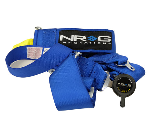 NRG SFI 16.1 5PT 3in. Seat Belt Harness / Cam Lock - Blue - SBH-RS5PCBL