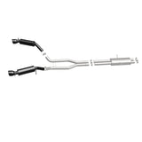 MagnaFlow Cat-Back 15-16 Land Rover Ranger Rover V6 SS 2.5in Dual Split Rear Exit 4.5in Black Tips - 19123