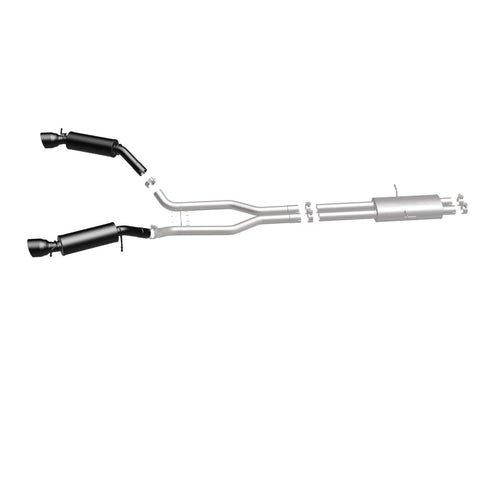 MagnaFlow Cat-Back 15-16 Land Rover Ranger Rover V6 SS 2.5in Dual Split Rear Exit 4.5in Black Tips - 19123