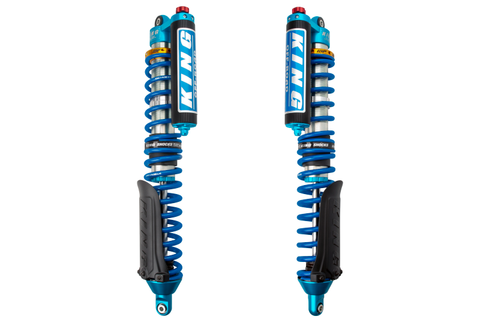 King Shocks 2017+ Maverick X3 X DS 64in Front 2.5 Dia Piggy Res Coilover w/ Adj & Finned Res - 25700-370A