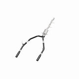 MagnaFlow SYS Cat-Back 3.5in Black Dual Split Rear Tips 10-13 Chevy Silverado / GMC Sierra 5.3L - 15362