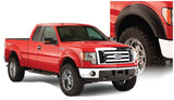 Bushwacker 09-14 Ford F-150 Styleside Extend-A-Fender Style Flares 4pc 67.0/78.8/97.4in Bed - Black - 20926-02