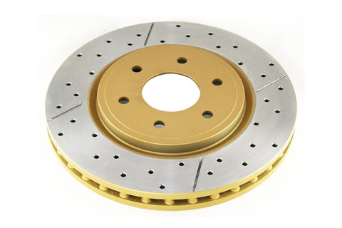 DBA 04-12 Nissan Pathfinder 4.0L Front Drilled & Slotted Street Series Rotor - DBA2310X