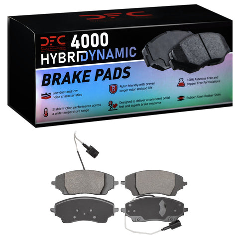 DFC 22-26 Ram Promaster EV Rear 4000 Hybridynamic Brake Pads - 4000-2467-00