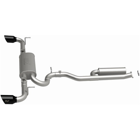 Magnaflow 19-21 Toyota RAV4 Street Series Cat-Back Performance Exhaust System- Dual Rear Exit- Black - 19500