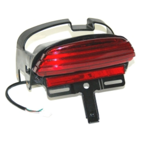 Letric Lighting Dyna Rpl Led Taillight Red - LLC-DTL-RS