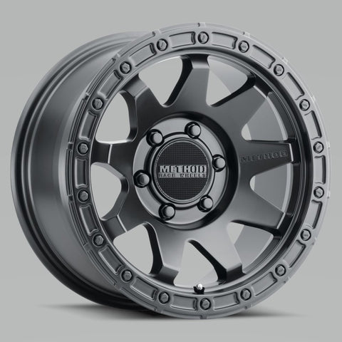 Method MR317 20x9 +18mm Offset 6x5.5 106.25mm CB Matte Black Wheel - MR31729060518