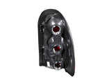 ANZO 1996-2000 Chrysler Voyager Taillights Black - 211039