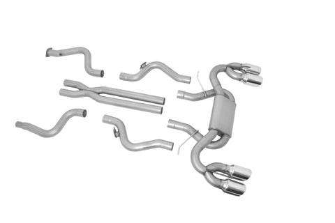 Gibson 17-22 Chevrolet Camaro ZL1 6.2L 3in Cat-Back Dual Exhaust - Stainless - 620006