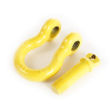 Rugged Ridge Yellow 7/8in D-Rings - 11235.14