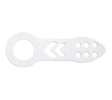 NRG Universal Front Tow Hook - White Powder Coat - TOW-100WT