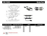 StopTech Performance 07-10 Audi S6/S8 Front Brake Pads - 309.10240