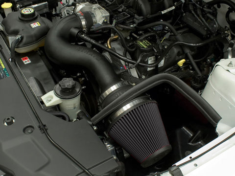 Airaid 2010 Ford Mustang 4.0L MXP Intake System w/ Tube (Dry / Black Media) - 452-245