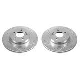 Power Stop 12-16 Mercedes-Benz C250 Rear Evolution Drilled & Slotted Rotors - Pair - EBR1048XPR