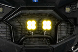 Diode Dynamics SS3 LED Bumper 1 3/4 In Roll Bar Kit Pro - Yellow Combo (Pair) - DD7702