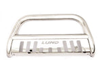 Lund 05-15 Toyota Tacoma Bull Bar w/Light & Wiring - Polished - 47021210